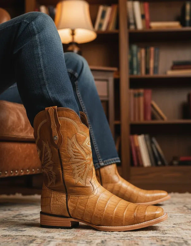 EB5002 - Bota bulldog panza coco paja