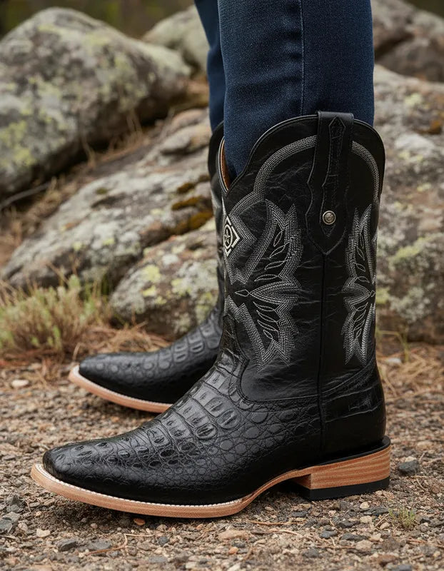 EB7001 - Bota bulldog nuca coco negro