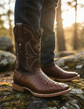 Cargar imagen en el visor de la galería, EB7002 - Bota bulldog nuca coco café
