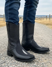 Cargar imagen en el visor de la galería, ED2001 - Bota dubai casual mantarraya macho negro
