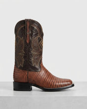 Load image into Gallery viewer, ELH1001 - Bota rodeo clon lizard café hule
