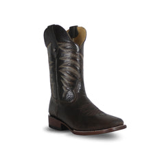 Load image into Gallery viewer, H1005 - Bota bulldog de cuero bullfy choco/café
