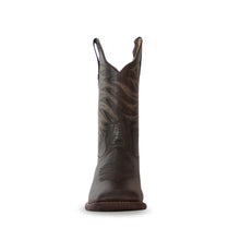 Load image into Gallery viewer, H1005 - Bota bulldog de cuero bullfy choco/café
