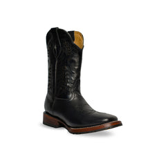 Load image into Gallery viewer, H1013 - Bota bulldog doble vida merlín negro suela media vida tachón
