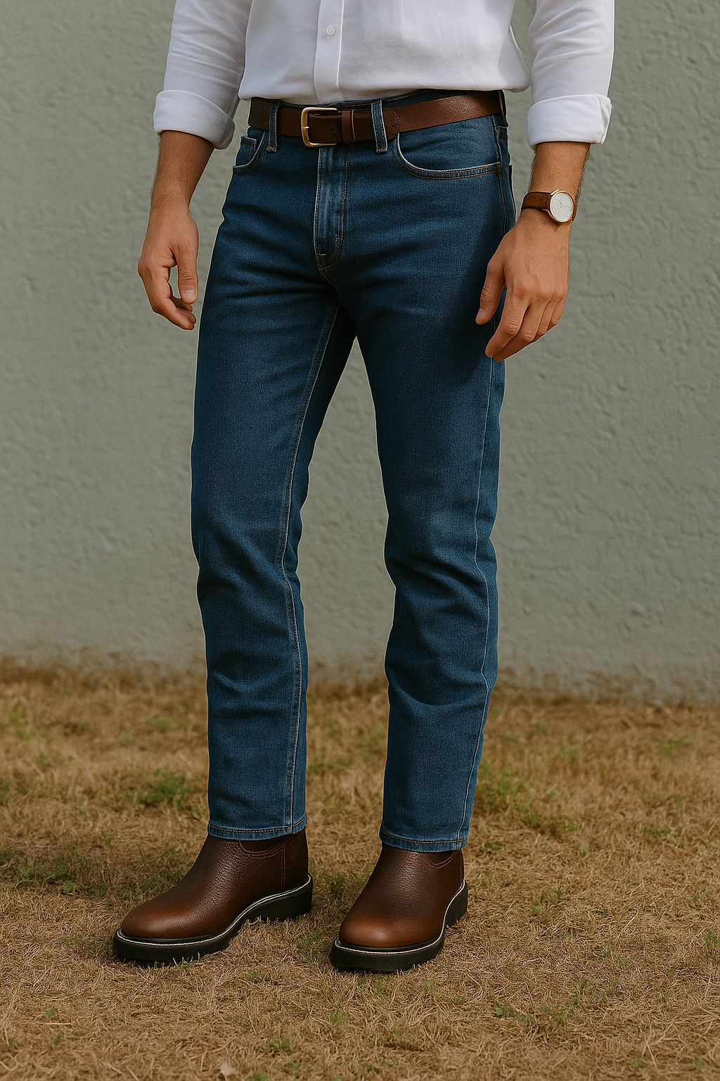 H1042 - Bota roper hule bullfy choco