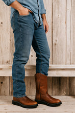 Load image into Gallery viewer, H1043 - Bota roper hule bullfy miel

