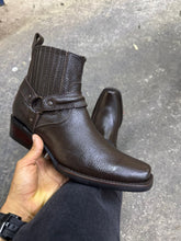 Cargar imagen en el visor de la galería, H3002 - Botín vaquero trompa de puerco venado choco
