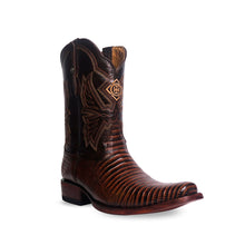 Cargar imagen en el visor de la galería, H3082 - Bota dubai casual clon lizard armadillo café
