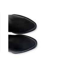 Cargar imagen en el visor de la galería, H3092 - Bota de vestir oval glasee negro
