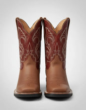 Cargar imagen en el visor de la galería, H5002 - Bota rodeo hule bronce/graso shedron

