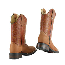 Cargar imagen en el visor de la galería, H7002 - Bota bulldog de hule crazy bronce/shedron
