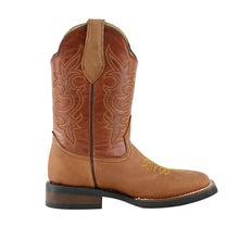 Cargar imagen en el visor de la galería, H7002 - Bota bulldog de hule crazy bronce/shedron
