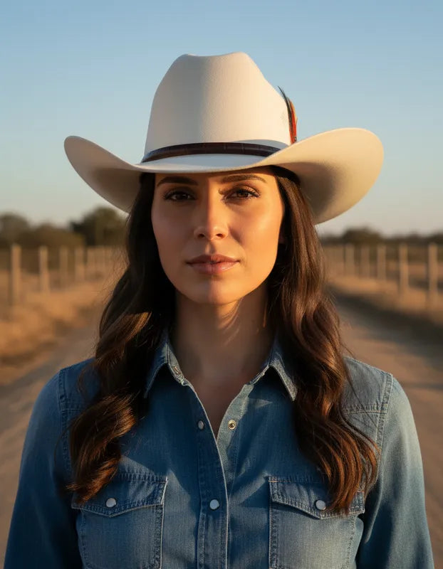 SELF5002 - Sombrero lona fina plano 10x