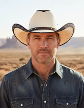 Cargar imagen en el visor de la galería, SELO2004 - Sombrero lona chihuahua vampiro negro
