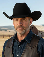 Cargar imagen en el visor de la galería, STCHIH7001 - Texana chihuahua refaldeado negro
