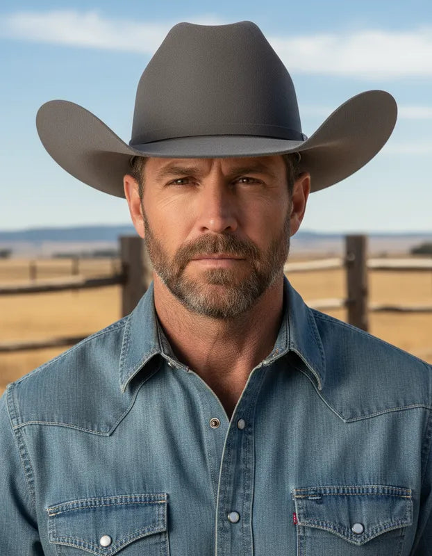 STCHIH7003 - Texana chihuahua refaldeado gris acero