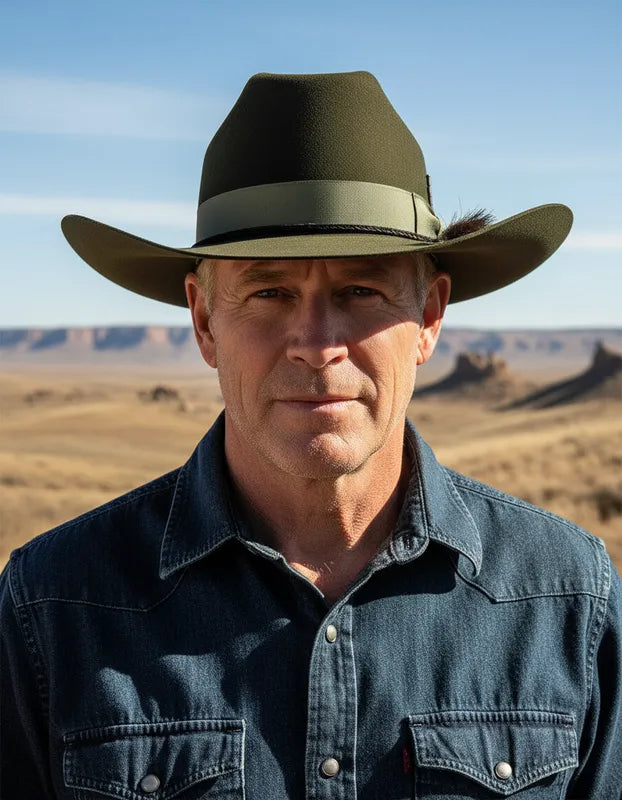 STEXCN6001 - Texana nodal verde olivo