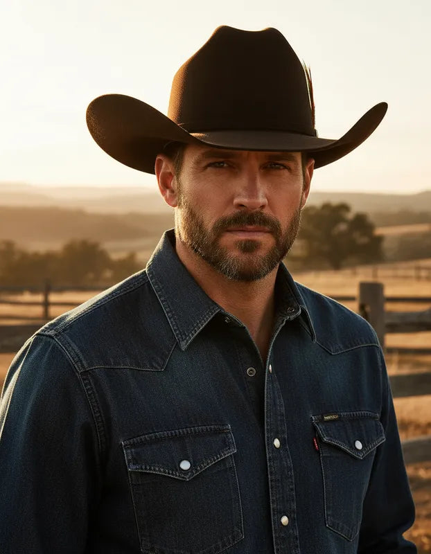 STEXPAT8002 - Texana patrón café