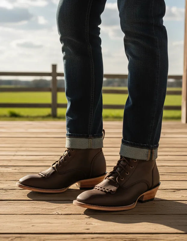 U7001 - Bota leiser crazy choco