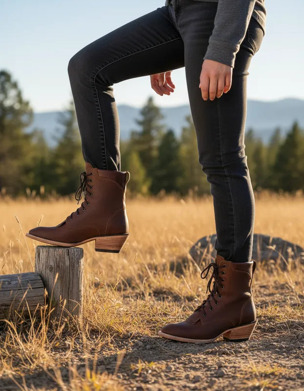 U7003 - Bota leiser crazy bronce