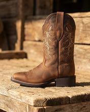 Load image into Gallery viewer, UP1004 - Bota rodeo frontera brasil bronce cierre
