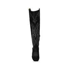 Cargar imagen en el visor de la galería, D5014 - Bota rodeo alta brasil negro pita
