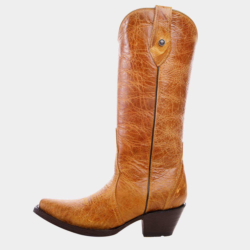 D2023 - Bota puntal sencilla álamo miel