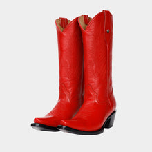 Cargar imagen en el visor de la galería, D2052 - Bota puntal clásica grizzly rojo
