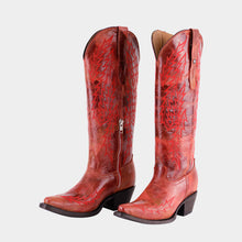 Load image into Gallery viewer, D8002 - Bota puntal kiara desierto rojo
