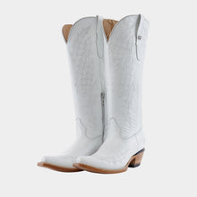 Cargar imagen en el visor de la galería, D8004 - Bota puntal kiara grizzly blanco
