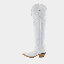 Load image into Gallery viewer, D9004 - Bota puntal canela grizzly blanco
