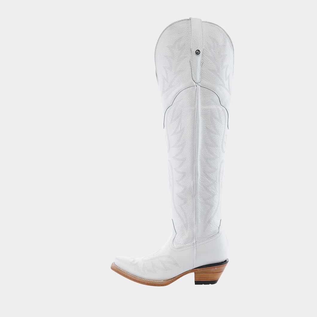 D9004 - Bota puntal canela grizzly blanco