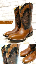 Load image into Gallery viewer, H3003 - Bota española de hule bullfy bronce/café

