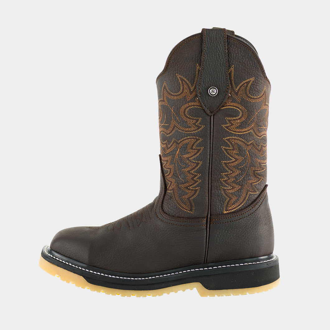H8001 - Bota casco de acero crazy floter choco
