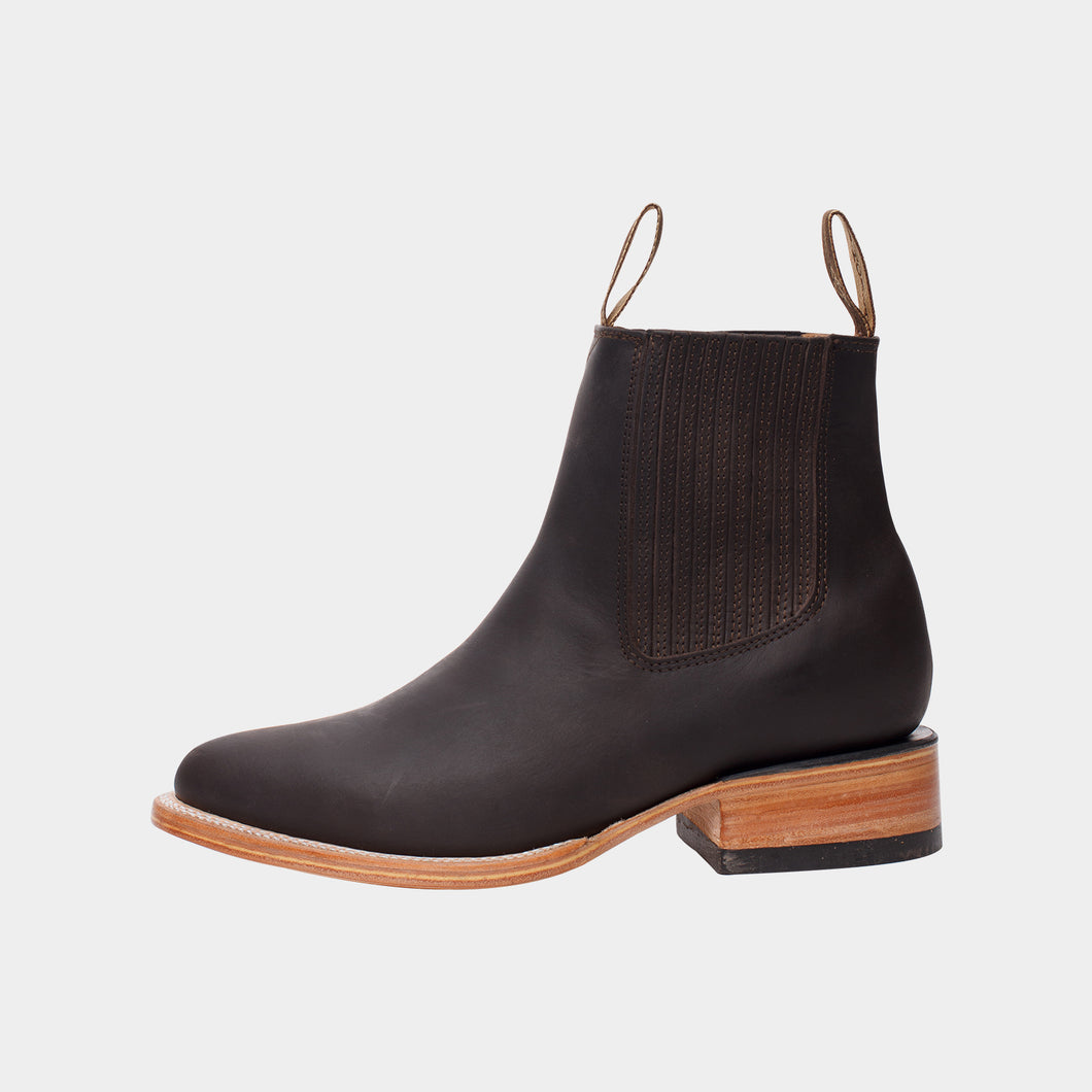 U4002 - Botín suela volada crazy choco