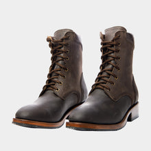 Load image into Gallery viewer, U9002 - Bota casual cuero/hule crazy choco
